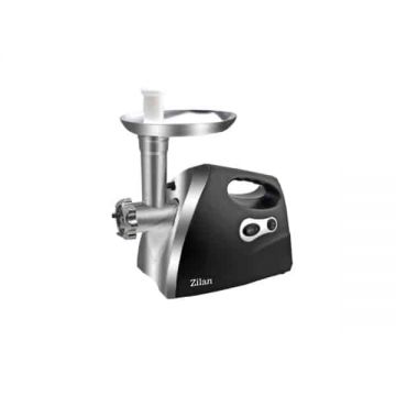 Masina de tocat, puere 1200W, tava si panou din inox, accesorii carnati / ZLN 7599