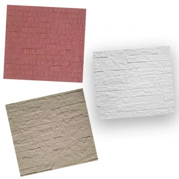 Mostrar panouri flexibile din praf de piatra, Naimeed F9, 3 modele