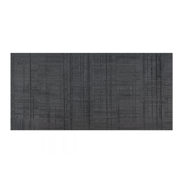 Panou decorativ din praf de piatra, Naimeed D7330, flexibil, ignifug, strat protector ceramic, rezistent la razele UV, 120x60x0.2 cm, gri antracit