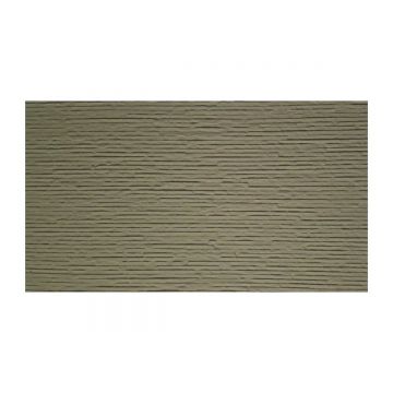 Panou decorativ din praf de piatra, Naimeed D7332, flexibil, ignifug, strat protector ceramic, rezistent la razele UV, 120x60x0.2 cm, bej masliniu