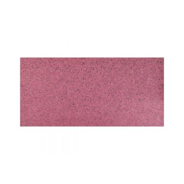 Panou decorativ din praf de piatra, Naimeed D7355, flexibil, ignifug, strat protector ceramic, rezistent la razele UV, 120x60x0.2 cm, granit roscat