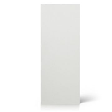 Panou decorativ riflaj WPC, Naimeed D7554,aspect rafinat si montaj usor, 260x61.1x0.9cm, alb