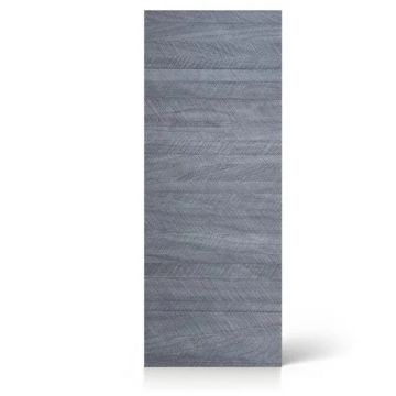 Panou decorativ riflaj WPC, Naimeed D7555,aspect rafinat si montaj usor, 260x61.1x0.9cm, gri