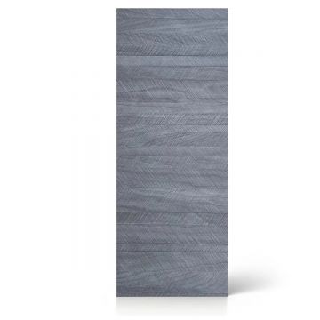 Panou decorativ riflaj WPC, Naimeed D7563,aspect rafinat si montaj usor, 260x61.1x0.9cm, gri