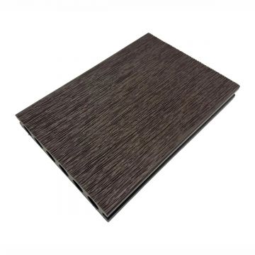 Pardoseala decking terasa din compozit WPC, Naimeed D7488, rezistenta sporita, 280x14x2.5cm, Maro ciocolatiu