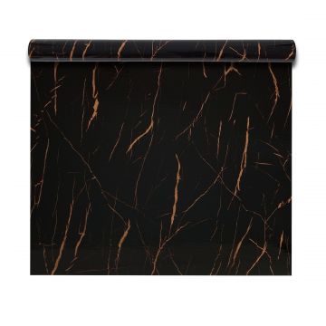 Rola panou autoadeziv, Naimeed D7366, design modern, 2.5mm grosime, 120x280cm, Negru