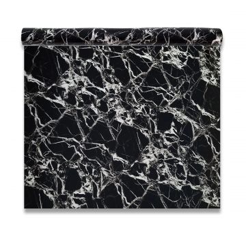 Rola panou autoadeziv, Naimeed D7373, design modern, 2.5mm grosime, 120x280cm, Negru