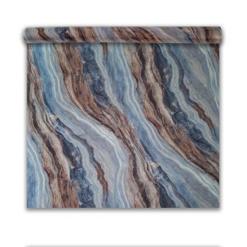 Rola panou autoadeziv, Naimeed D7378, design modern, 2.5mm grosime, 120x280cm, Multicolor