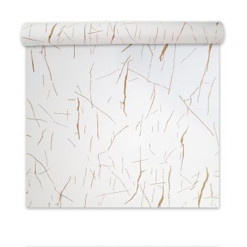 Rola panou autoadeziv, Naimeed D7386, design modern, 2.5mm grosime, 120x280cm, Alb
