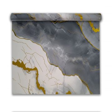 Rola panou autoadeziv, Naimeed D7390, design modern, 2.5mm grosime, 120x280cm, Gri