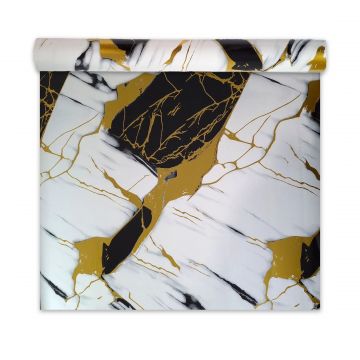 Rola panou autoadeziv, Naimeed D7405, design modern, 2.5mm grosime, 120x280cm, Alb