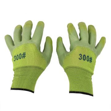 Set 12 buc manusi tricotate cu strat protector din latex / 4246_1