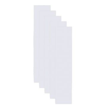 Set 5 profile Rectangular Decorativ Ranforsat WPC, Naimeed D6211, 260x10x5cm, Alb