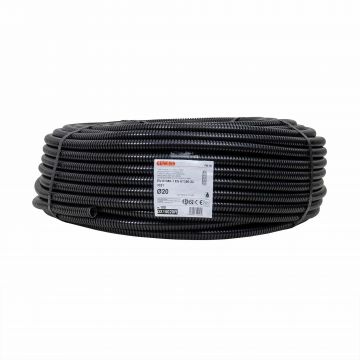 Tub flexibil, copex, fara fir de tragere, diametru 20mm, Gewiss, lungime 100ml / DX15020R