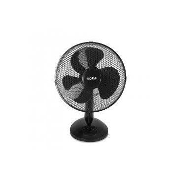 Ventilator de birou Floria , Diametru 34 cm, Putere 35 W, 3 viteze, Functie oscilare / ZLN 3383