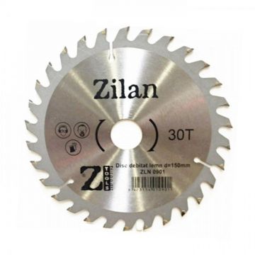Disc de Debitare, pentru Lemn, 150 mm, Zilan