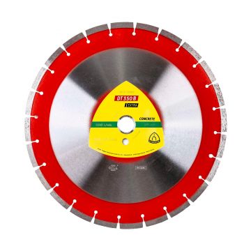Disc diamantat de debitare Klingspor DT 350B Extra, 350x25.4mm, 24 Segmenti / EXT 339830