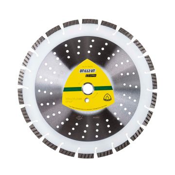 Disc diamantat de debitare Klingspor DT 612 UT turbo 350 x 25.4mm / EXT 340230