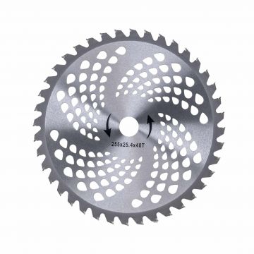 Disc pentru motocoasa 255x25.4X40T / ZLN 0580