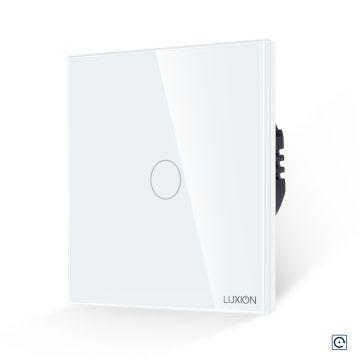 Intrerupator Simplu cu Revenire Curent Continuu 12/24V cu Touch din Sticla LUXION