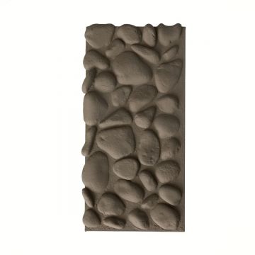 Panou decorativ 3D, efect piatră naturală, ultraușor, Naimeed D7577, pentru interior și exterior, 120x60x5.7cm, Maro deschis
