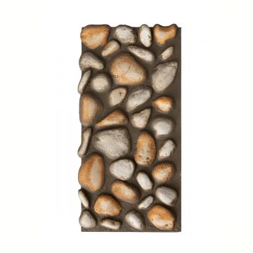 Panou decorativ 3D, efect piatră naturală, ultraușor, Naimeed D7579, pentru interior și exterior, 120x60x5.7cm, Multicolor