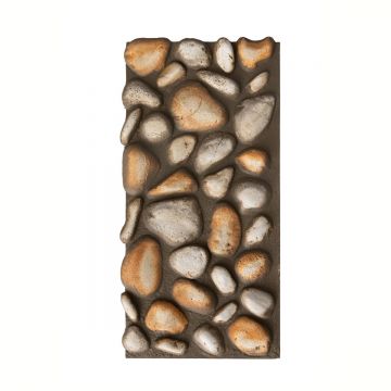 Panou decorativ 3D, efect piatră naturală, ultraușor, Naimeed D7579, pentru interior și exterior, 120x60x5.7cm, Multicolor