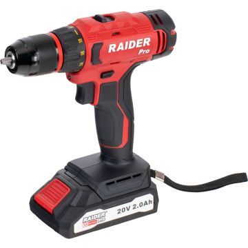 Raider R20 Masina de gaurit si insurubat cu percutie 20V 2Ah 50Nm RDP-PCDI20
