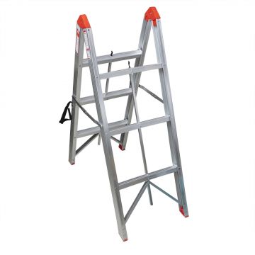 Scara pliabila din aluminiu, cu 3 trepte, maxim 150kg / ZTS 8078