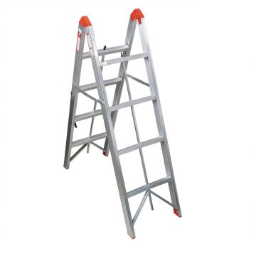 Scara pliabila din aluminiu, cu 4 trepte, maxim 150kg / ZTS 8079