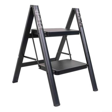 Scara pliabila din metal, cu 2 trepte, maxim 150kg / ZTS 8185