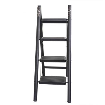 Scara pliabila din metal, cu 4 trepte, maxim 150kg / ZTS 8184