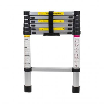 Scara telescopica de aluminiu, 1 tronson, 7 trepte, 2 m lungime / ZLN 3155