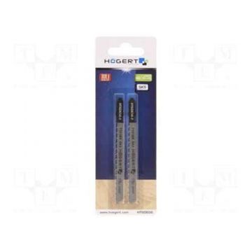 Set 2 bucati lame de fierastrau pentru lemn, 100mm, 10dinti/inchi Z-TOOLS / HT6D656-2