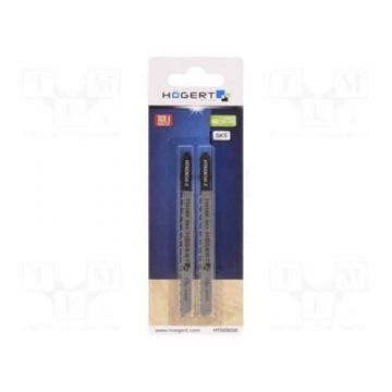 Set 2 bucati lame de fierastrau pentru lemn, 100mm, 10dinti/inchi Z-TOOLS / HT6D656-2