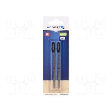 Set 2 bucati lame de fierastrau pentru lemn, 100mm, 10dinti/inchi Z-TOOLS / HT6D663-2