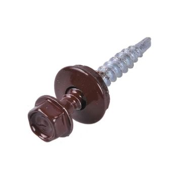 Set 250 bucati suruburi autoforante cu cap hexagnal si saiba, 4.8x35mm Z-TOOLS / OD-48035T8017