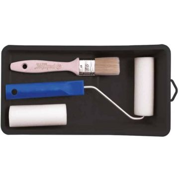 Set trafalet burete 10cm, cu pensula si tavita Z-TOOLS / ZTS5633