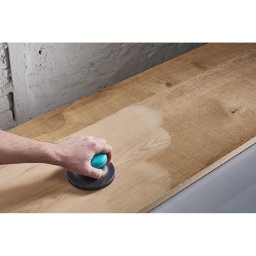 Slefuitor manual Wolfcraft 5894000, maner bicomponent, 125 mm, cu scai