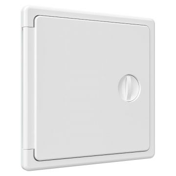 Usita de vizitare, VentEurope LT1520P, Plastic ABS, Alb, 150x200 mm, grosime 10 mm