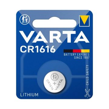 Baterie Tip Buton Litiu CR1616 Varta, 50 mAh