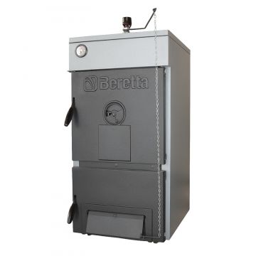 Cazan cu combustibil solid Beretta RBS 07, din fonta, carbune lemn, 37 kW, 7 elementi, conexiune 2  , incalzire locuinte si spatii industriale