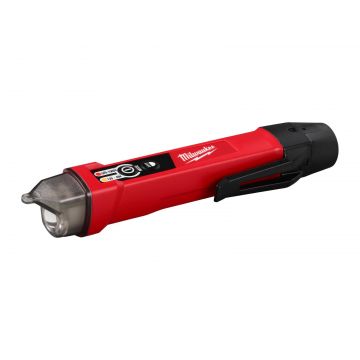 Detector tensiune fara contact Milwaukee, 12-1000V AC, gama dubla, CAT IV 1000V, IP54, LED+sonor, 4933500162