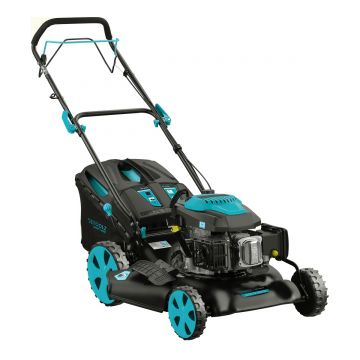 Masina de tuns gazon Detoolz, 3.5CP, 146CC, latime de taiere 46cm, colector 60L, propulsie automata