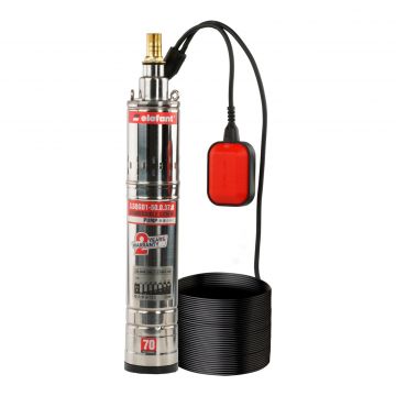Pompa Submersibila Elefant cu plutitor 3.5QGD1-50.0.37F, 25 L/min, 370 W
