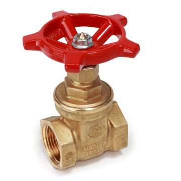 Robinet cu sertar Giacomini R55Y009, 2 1 2  , filet interior, din alama, actionare manuala, pentru apa rece, calda si abur, max 16 bar