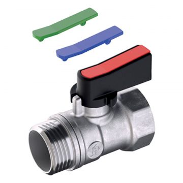 Robinet mini pentru apa tip fluture Giacomini R694X002, dimensiune 3 8, Interior - Exterior, Alama