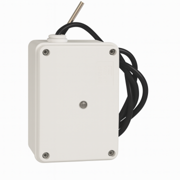 Termostat de siguranta cu sonda de imersie Giacomini K373Y012, 230V, reglaj 40-80 C, IP55, cablu 2m