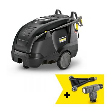 Aparat de curatat cu apa calda sub presiune Karcher HDS 11/18-4 S eB MAX  Go!Further, 30-180 bar, 550-1100 litri/ora