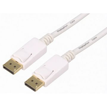 Cablu display port la display port, lungime 1.8m, alb, Gembird CC-DP2-6-W